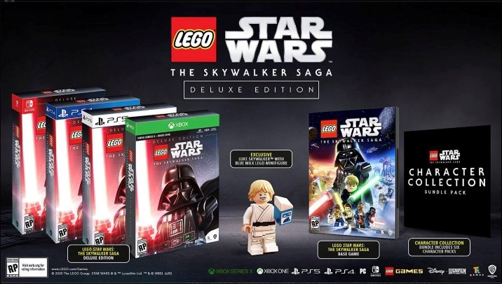 The season includes 7 DLC Packs - LEGO Skywalker Saga: Season - price and DLC - Appendix - LEGO Skywalker Saga Guide