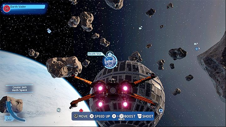 After completing the side mission, you need to additionally purchase Death Star I for 5 million studs - LEGO Skywalker Saga: Death Star I (Death Star I) - unlocking and list of all puzzles - Flagships - LEGO Skywalker Saga Guide