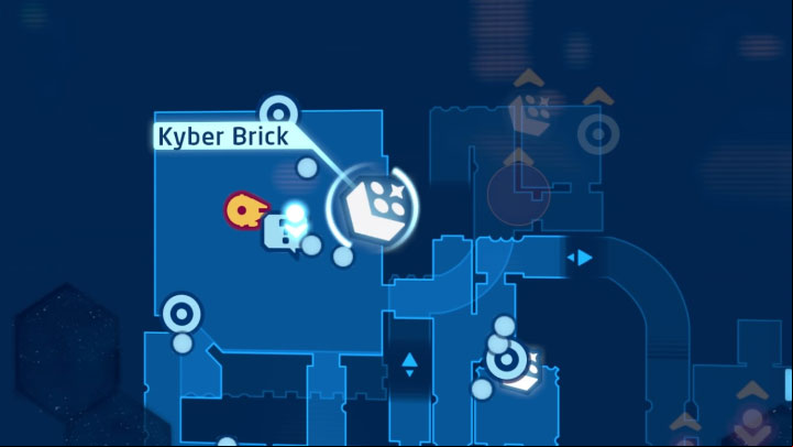 The brick is inside a locked box in the main hangar, where you start exploring Death Star I - LEGO Skywalker Saga: Death Star I (Death Star I) - unlocking and list of all puzzles - Flagships - LEGO Skywalker Saga Guide