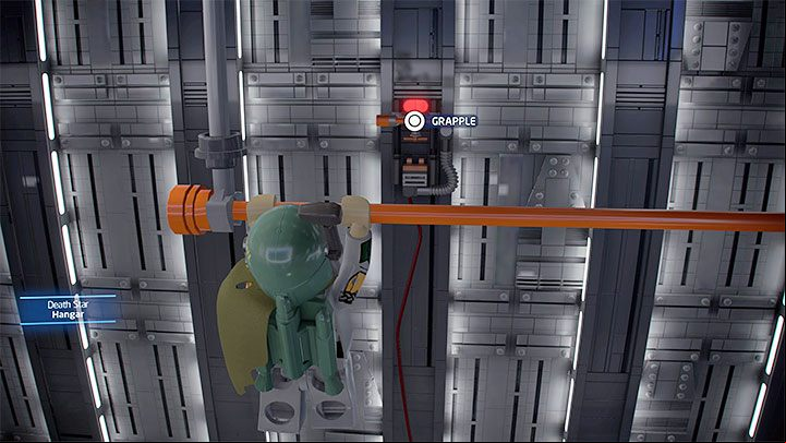 Ultimately, you have to reach the place presented in the screenshot - LEGO Skywalker Saga: Death Star I (Death Star I) - unlocking and list of all puzzles - Flagships - LEGO Skywalker Saga Guide