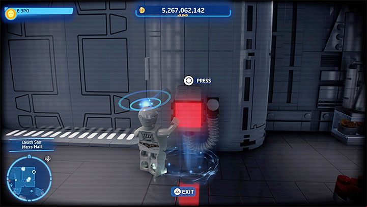 You must gain access to a locked room - LEGO Skywalker Saga: Death Star I (Death Star I) - unlocking and list of all puzzles - Flagships - LEGO Skywalker Saga Guide