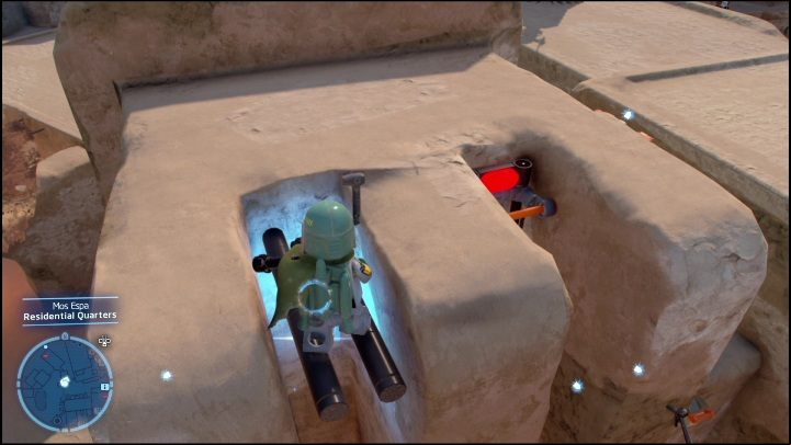 You need two characters to get this collectible - LEGO Skywalker Saga: Mos Espa - list of all puzzles - Tatooine - LEGO Skywalker Saga Guide
