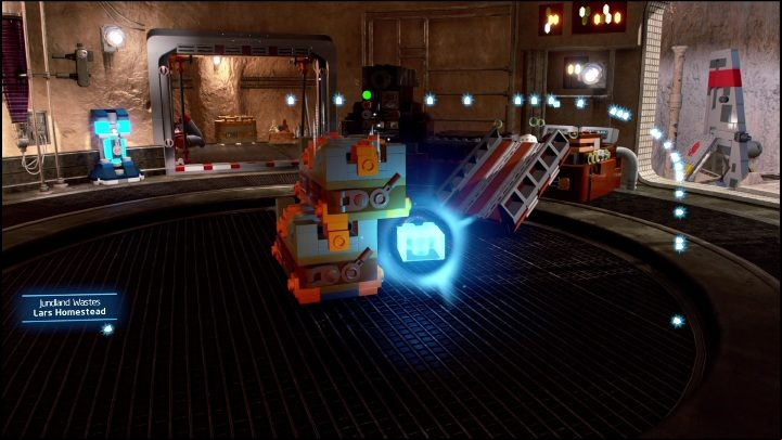 This brick is in Luke's workshop - LEGO Skywalker Saga: Jundland Wastes - list of all puzzles - Tatooine - LEGO Skywalker Saga Guide