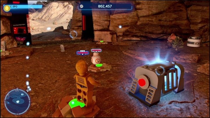 After two heroes enter, place them on three buttons - LEGO Skywalker Saga: Jundland Wastes - list of all puzzles - Tatooine - LEGO Skywalker Saga Guide