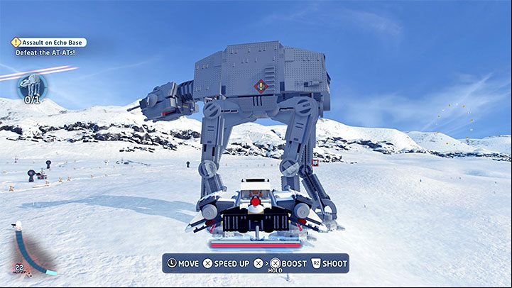 This level features 3 challenges - LEGO Skywalker Saga: Assault on Echo Base - walkthrough - Episode 5 - The Empire Strikes Back - LEGO Skywalker Saga Guide