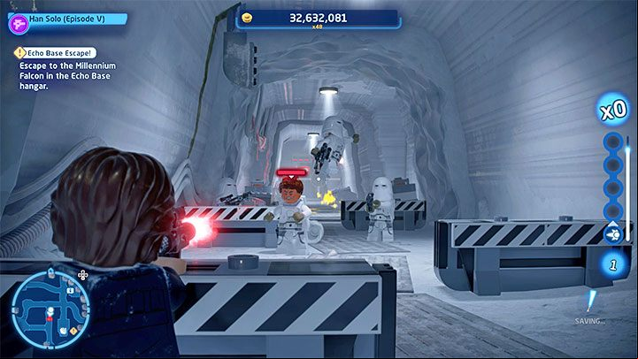 After dealing with the AT-AT machines in the previous stage, you will return to the Echo Base - LEGO Skywalker Saga: Never Tell Me the Odds - walkthrough - Episode 5 - The Empire Strikes Back - LEGO Skywalker Saga Guide