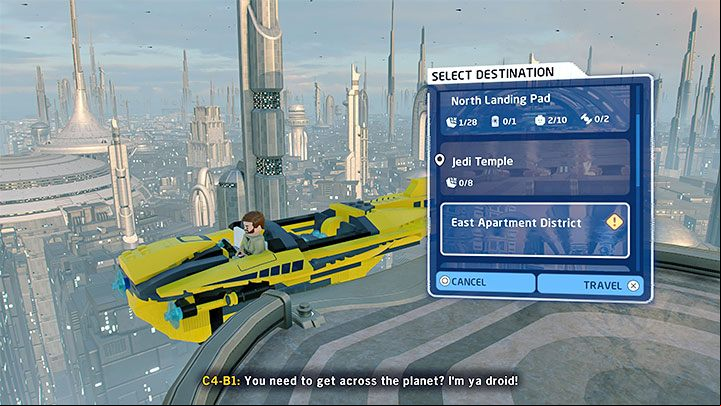 After the duel with the boss Darth Sidious (Emperor Palpatine), you will receive a task to ask Pe about Anakin's whereabouts - LEGO Skywalker Saga: The High Ground - walkthrough - Episode 3 - Revenge of the Sith - LEGO Skywalker Saga Guide