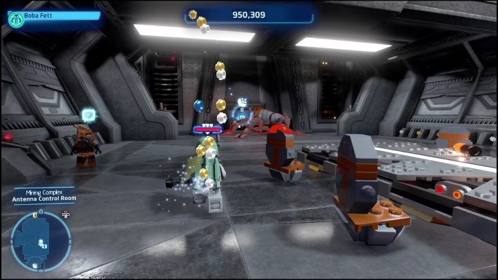 This brick is inside the Antenna Control Room - LEGO Skywalker Saga: Mining Complex - list of all puzzles - Mustafar - LEGO Skywalker Saga Guide