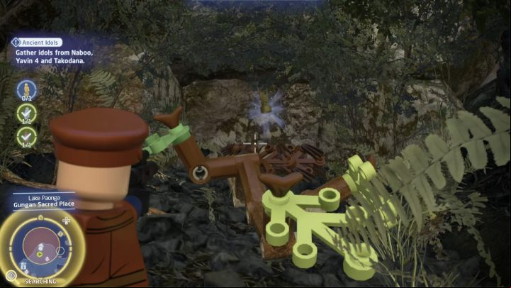 Use fast travel and go to Lake Paonga on Naboo - LEGO Skywalker Saga: Ancient Idols - walkthrough - Naboo - Theed - LEGO Skywalker Saga Guide