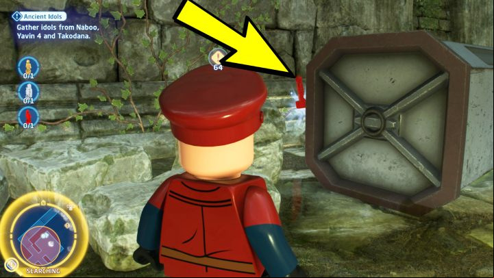 Finally, fly on Yavin 4 to the Great Temple and talk to the rebel near the forest - LEGO Skywalker Saga: Ancient Idols - walkthrough - Naboo - Theed - LEGO Skywalker Saga Guide