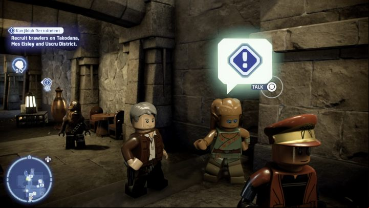 1 - LEGO Skywalker Saga: Kanjiklub Recruitment - walkthrough - Takodana - Maz Castle - LEGO Skywalker Saga Guide