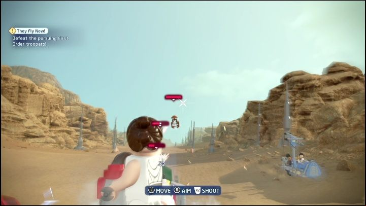 You will see one of the parts of this set flying around the map - LEGO Skywalker Saga: The Rise of Skywalker - list of collectibles and rewards - Minikits - LEGO Skywalker Saga Guide