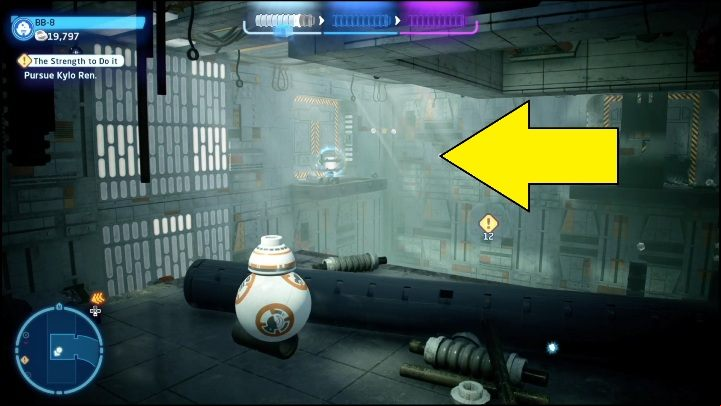 The second collectible is nearby - LEGO Skywalker Saga: The Rise of Skywalker - list of collectibles and rewards - Minikits - LEGO Skywalker Saga Guide