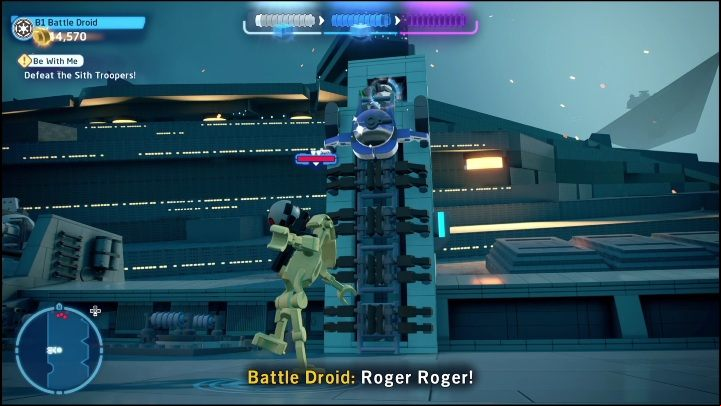 The next part is hidden on a tall object - LEGO Skywalker Saga: The Rise of Skywalker - list of collectibles and rewards - Minikits - LEGO Skywalker Saga Guide