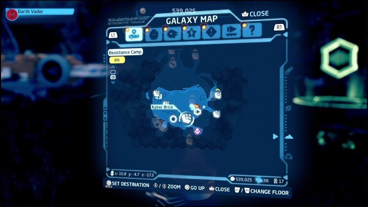 1 - LEGO Skywalker Saga: Resistance Camp - list of all puzzles - Ajan Kloss - LEGO Skywalker Saga Guide