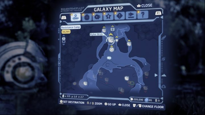 4 - LEGO Skywalker Saga: Resistance Camp - list of all puzzles - Ajan Kloss - LEGO Skywalker Saga Guide
