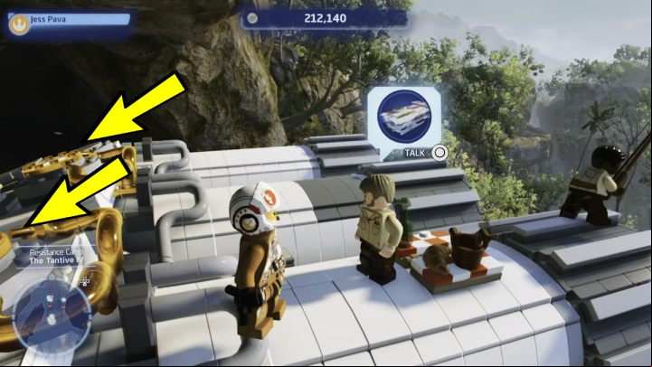 5 - LEGO Skywalker Saga: Resistance Camp - list of all puzzles - Ajan Kloss - LEGO Skywalker Saga Guide