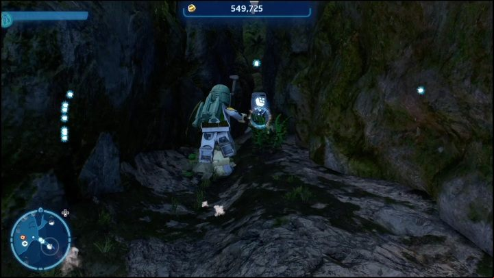 You need a Scavenger with a breaker blaster to obtain this brick - LEGO Skywalker Saga: Resistance Camp - list of all puzzles - Ajan Kloss - LEGO Skywalker Saga Guide