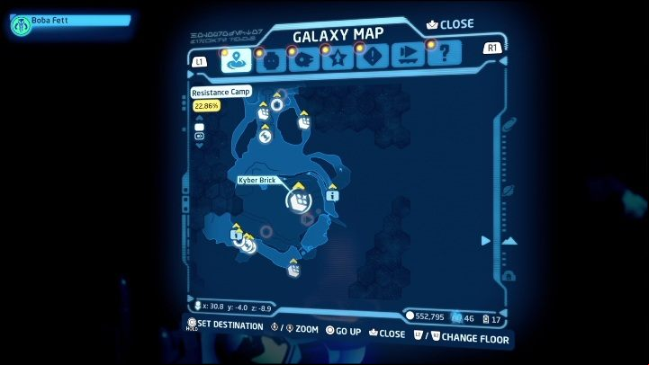 14 - LEGO Skywalker Saga: Resistance Camp - list of all puzzles - Ajan Kloss - LEGO Skywalker Saga Guide