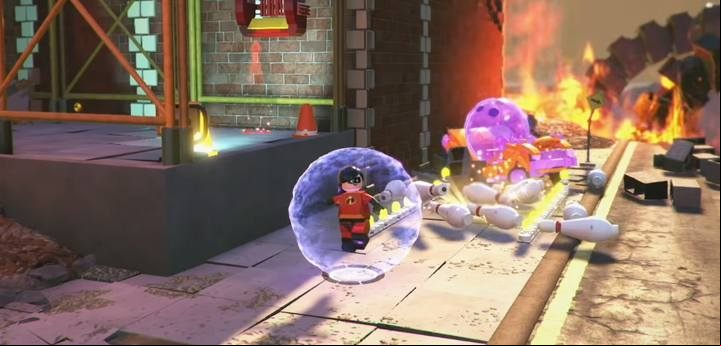 Minikit #10. - Minikit in level 12 (The Final Showdown) in LEGO The Incredibles - Location of all minikits - LEGO The Incredibles Game Guide
