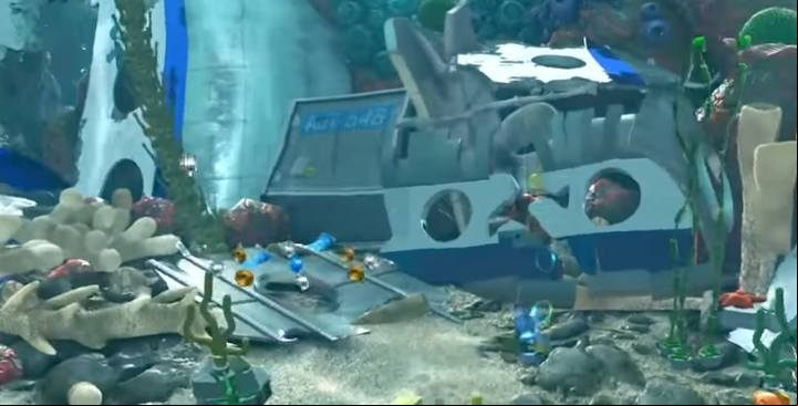 Minikit #3. - Minikit in level 11 (Above Parr) in LEGO The Incredibles - Location of all minikits - LEGO The Incredibles Game Guide