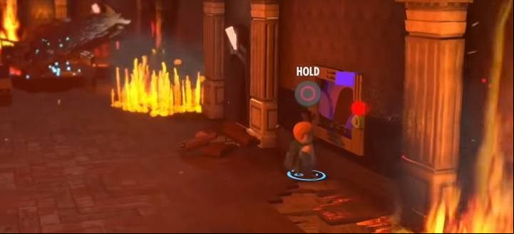 Minikit #10. - Minikit in level 8 (Vigilantes) in LEGO The Incredibles - Location of all minikits - LEGO The Incredibles Game Guide