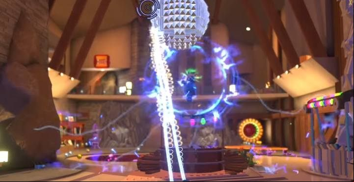 Minikit #4. - Minikits in level 5 (Parrty House) in LEGO The Incredibles - Location of all minikits - LEGO The Incredibles Game Guide