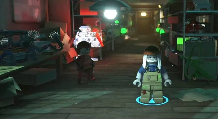 Minikit #4. - Minikits in level 4 (Elastigirl On The Case) in LEGO The Incredibles - Location of all minikits - LEGO The Incredibles Game Guide