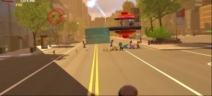 Minikit #2. - Minikits in level 2 (Hover Train Hijinx) in LEGO The Incredibles - Location of all minikits - LEGO The Incredibles Game Guide