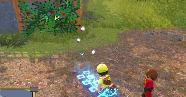Following the trail will lead you to the gold brick, this is the only way. - Outer Municiberg | LEGO The Incredibles - Maps of challenges and golden bricks - LEGO The Incredibles Game Guide
