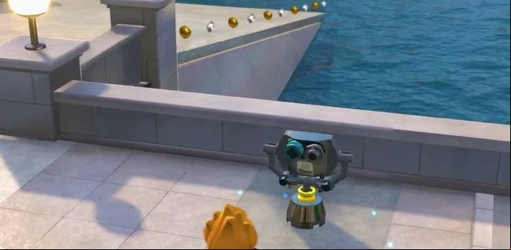 One of the scopes. - Challenges in LEGO The Incredibles - Maps of challenges and golden bricks - LEGO The Incredibles Game Guide