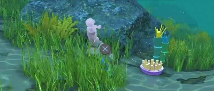 Underwater figurine. - Challenges in LEGO The Incredibles - Maps of challenges and golden bricks - LEGO The Incredibles Game Guide