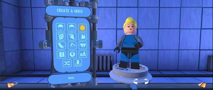 You can create your own character at Edna Modes house. - Achievements in LEGO The Incredibles - Maps of challenges and golden bricks - LEGO The Incredibles Game Guide