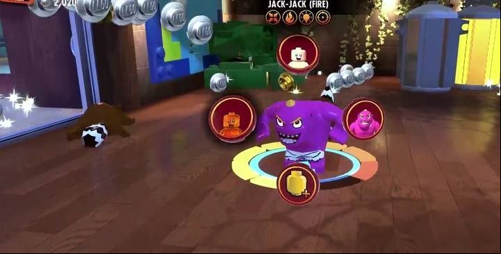 Jack-Jack can transform himself to gain new abilities and higher combat efficiency. - Revelations - Level 3 in LEGO The Incredibles Walkthrough - Walkthrough - LEGO The Incredibles Game Guide