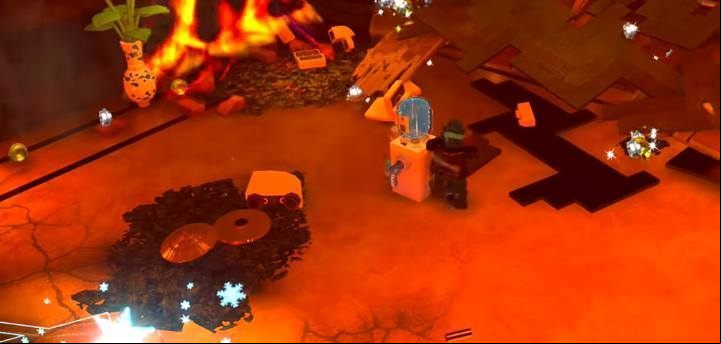 Frozone needs to replenish water to be able to use his powers. - Vigilantes - Level 8 in LEGO The Incredibles Walkthrough - Walkthrough - LEGO The Incredibles Game Guide