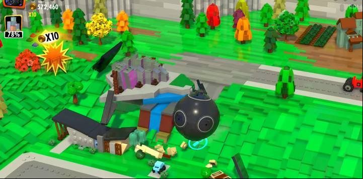 The mini-game is the crowning of the chapter and a chance to get additional coins. - The Final Showdown - Level 12 in LEGO The Incredibles Walkthrough - Walkthrough - LEGO The Incredibles Game Guide