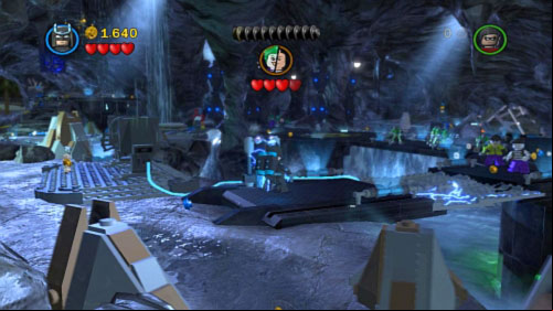 After animation use bricks and build platform with electrical suit for Batman - Unwelcome Guests | Walkthrough - Walkthrough - LEGO Batman 2: DC Super Heroes Game Guide & Walkthrough