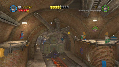 When animation ends move along the corridor and eliminate enemies - Underground Retreat | Walkthrough - Walkthrough - LEGO Batman 2: DC Super Heroes Game Guide & Walkthrough