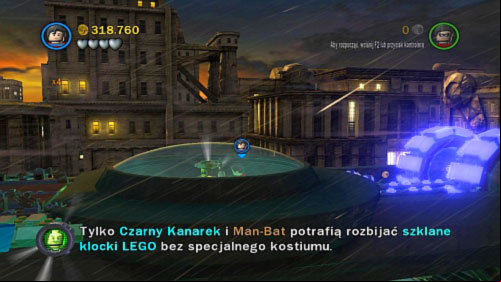 #10 - In location with three electric streams fly under the roof - Chemical Signature | Minikits - Minikits - LEGO Batman 2: DC Super Heroes Game Guide & Walkthrough