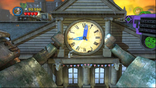 #06 - Use magnesium to switch clocks hands - The Next President | Minikits - Minikits - LEGO Batman 2: DC Super Heroes Game Guide & Walkthrough