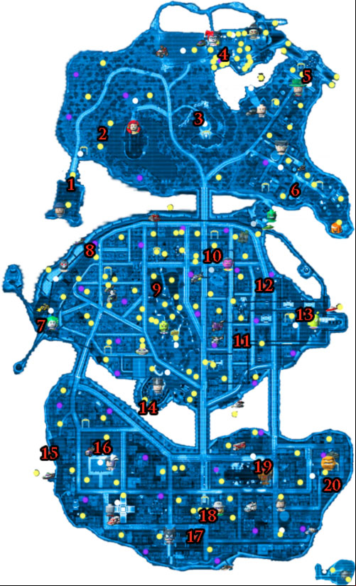 Red Bricks - Gold and red bricks - Other - LEGO Batman 2: DC Super Heroes Game Guide & Walkthrough