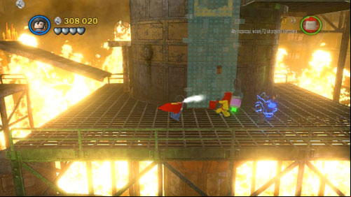 Continue to the right - Chemical Crisis | Walkthrough - Walkthrough - LEGO Batman 2: DC Super Heroes Game Guide & Walkthrough