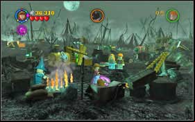 Beside the cauldron - head down and extinguish the fire. - LEGO Harry Potter Years 1-4: Year 4 Bonuses - Walkthrough - Secrets and Collectibles - LEGO Harry Potter Years 1-4 Guide & Walkthrough