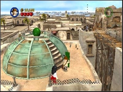 You will reach a large terrace - Chapter 3 - City of Danger - part 2 - Riders of the Lost Ark - LEGO Indiana Jones: The Original Adventures - Game Guide and Walkthrough