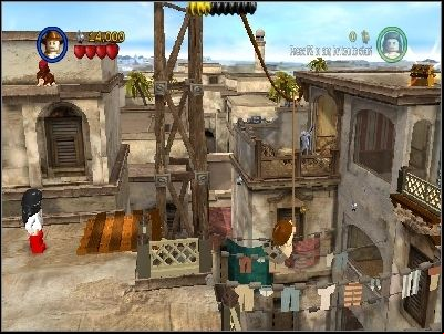 Go to the other side - Chapter 3 - City of Danger - part 2 - Riders of the Lost Ark - LEGO Indiana Jones: The Original Adventures - Game Guide and Walkthrough
