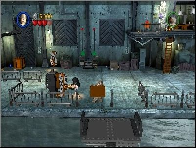 Get down with the box and let Marion call the foot-bridge - Chapter 6 - Opening the Ark - Riders of the Lost Ark - LEGO Indiana Jones: The Original Adventures - Game Guide and Walkthrough