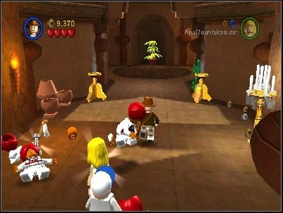 You need to a long web of hallways and kill many enemies - Chapter 2 - Pankot Secrets - part 2 - The Temple of Doom - LEGO Indiana Jones: The Original Adventures - Game Guide and Walkthrough