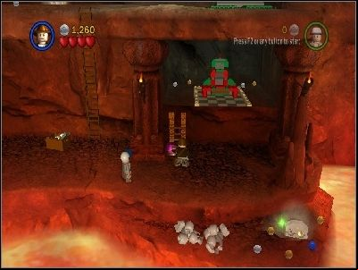 Get down and defeat the guards - Chapter 3 - The Temple of Kali - The Temple of Doom - LEGO Indiana Jones: The Original Adventures - Game Guide and Walkthrough