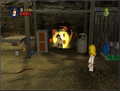 In the next room kill guards and go to the right - Chapter 4 - Free the Slaves - part 2 - The Temple of Doom - LEGO Indiana Jones: The Original Adventures - Game Guide and Walkthrough