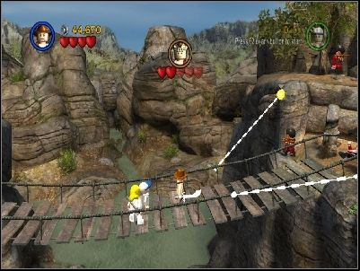 Now it's time for the last boss fight - Chapter 6 - Battle on the Bridge - The Temple of Doom - LEGO Indiana Jones: The Original Adventures - Game Guide and Walkthrough